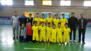 صعود فوتسالیستهای تیم مقاومت به فینال لیگ نونهالان شاهرود