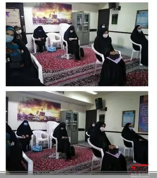 نشست بصیرتی نقش اجتماعی دختران در حوزه بسیج خواهران شیروان