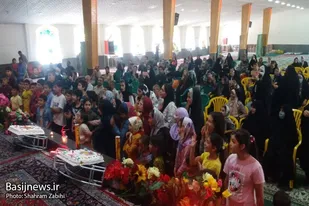 برگزاری جشن تولد برای کودکان ایتام در ملایر