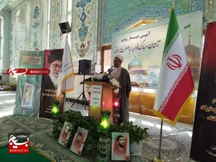 مراسم گرامیداشت سالروز تأسیس سپاه پاسداران در بقعه متبرکه خواجه اباصلت+ عکس
