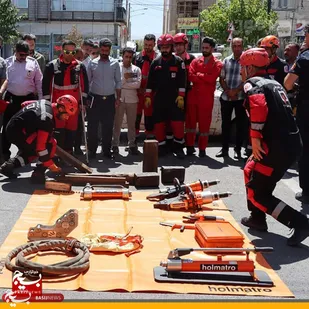 دوره آموزشی تخصصی &laquo;امداد و نجات تصادفات جاده&zwnj;ای&raquo; ویژه آتش&zwnj;نشانان خراسان رضوی