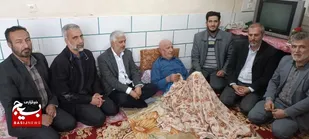 دیدار و عیادت با پیرغلامان حسینی