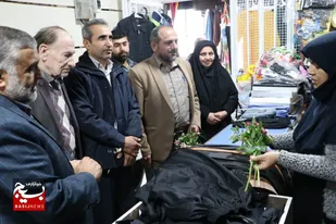 بازدید از واحد های صنفی خواهران در اردل