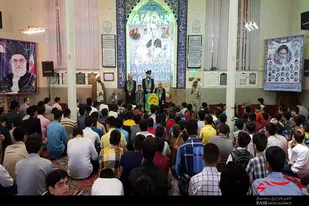 حضور سفیران رضوی در جمع بسیجیان پایگاه ثارالله همدان