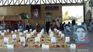 برگزاری رزمایش مومنانه به همت بسیجیان سرخه
