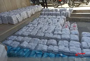 پخت و توزیع بیش از ۲ هزارپرس غذا در غدیر