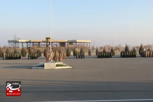 مراسم صبحگاه مشترک رزمندگان تیپ انصارالحسین(ع) همدان