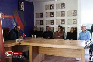 آئین گرامیداشت ۹ شهید رسانه کشور در جنایت رژیم صهیونیستی در دفتر خبرگزاری بسیج مرکزی