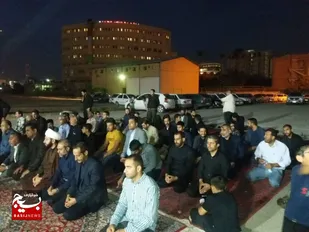 برگزاری ضیافت افطاری به همراه محفل انس با قرآن کریم بسیجیان جهادگر اهواز