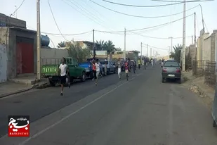 رقابت هاي دو و ميداني به مناسبت آزادسازي خرمشهر در بم پشت برگزار شد