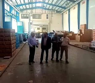 مسئول بسیج اصناف خراسان رضوی از مراکز توزیع کالاهای اساسی بازدید کرد