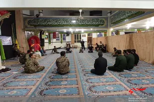 فراخوان دسته رزمی بسیجیان سرخه برگزار شد