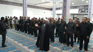 مراسم عزاداری دهه پایانی ماه صفر در سپاه فتح کهگیلویه و بویراحمد + ( فیلم )