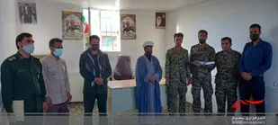 افتتاح دو پایگاه مقاومت بسیج بمناسبت هفته دفاع مقدس در شهرستان کوهبنان