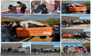 اعزام تیم پزشکی رایگان به مناطق عشایری اعزامی داراب فارس