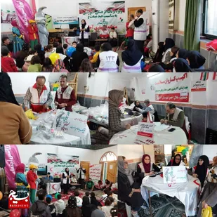 کاروان جهادی کانون بسیج جامعه&zwnj;پزشکی و سلامت حضرت آیت&zwnj;الله العظمی امام خامنه&zwnj;ای در منطقه اسپیاری