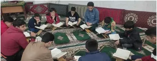 برگزاری کلاس قرآن در شب ولادت حضرت رقیه (س) در محله شهیدان بختیاری پیشوا