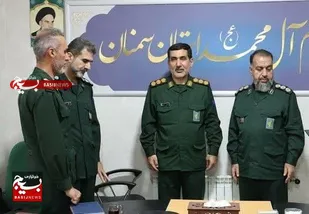 مسئول جدید معاونت حقوقی و امور مجلس &nbsp;سپاه استان سمنان معرفی شد
