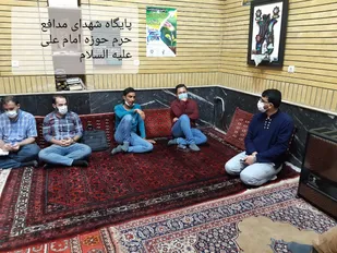 نشست حلقه صالحین در پایگاه مقاومت بسیج شهدای مدافع حرم بجنورد