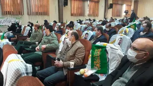 بزرگداشت سالگرد شهادت &nbsp;سردار دل ها و شهدای جبهه مقاومت در بخش پیربکران
