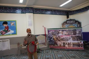 برنامه پرده خوانی دفاع مقدس در مدارس شاهرود