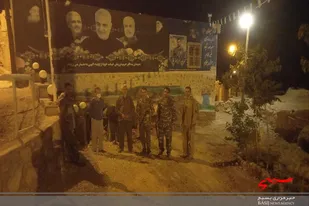 گشت محله محور بسیج در روستا عبدالله آباد سرخه برگزار شد