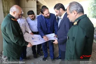 نشست بررسی ۵ پروژه بزرگ شهری با حضور فرمانده قرارگاه سازندگی خاتم در رشت برگزار شد