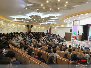 همایش بزرگ اقتدار بسیجیان خوانسار برگزار شد