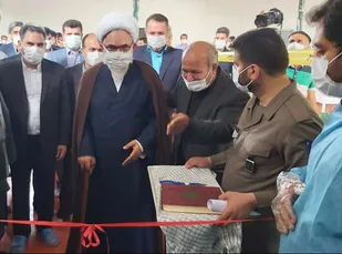 افتتاح مرکز تمام اتوماتیک تولید ماسک در قائمشهر با ظرفیت تولید روزانه ۵۰ هزار ماسک پزشکی