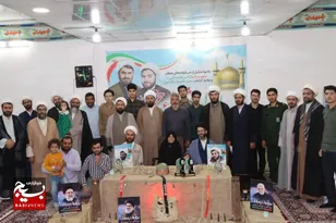 برگزاری چهارمین سالگرد شهدای حرم رضوی در صالح آباد