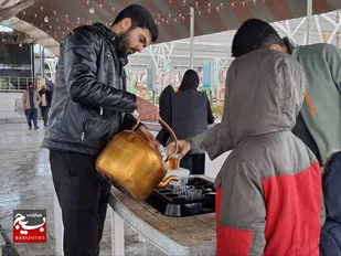 قرار هفتگی خادمین شهدا در گلزار شهدای زاهدان برگزار شد