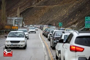 ترافیک سنگین در جاده&zwnj;های مازندران