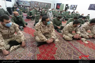 برگزاری مراسم عزاداری حضرت فاطمه زهرا (س) در سپاه ملایر