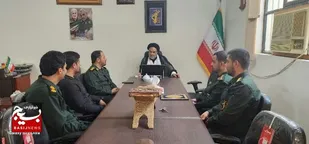 دیدار فرمانده سپاه شهرستان عسلویه با امام جمعه این شهرستان