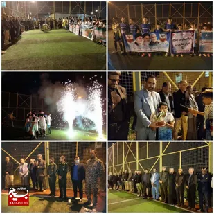 مسابقات فوتسال رده نونهالان و نوجوانان در حمیدیه