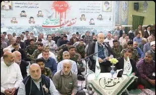 پخش مستقیم دعای ندبه در شهرستان ورامین بمناسبت شصتمین سالگرد قیام ۱۵ خرداد