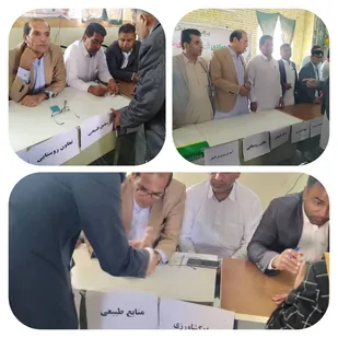 برگزاری میز خدمت جهادی با حضور فرماندار شهرستان نیکشهر