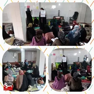 کارگاه آموزش خیاطی در شهرک لردگان