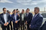 بازدید معاون وزیر نیرو از پروژه‌های زیرساختی کبودراهنگ