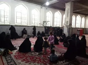 برپایی مراسم عزاداری ایام فاطمیه توسط حوزه نرجس خاتون ناحیه مرکزی یزد