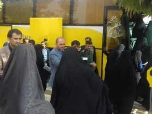 اعزام زنان بسیجی اردلی به مشهد مقدس