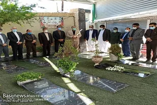 تجدید میثاق فرهنگیان بسیجی با فرمانده شهید در زاهدان