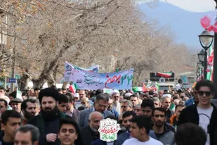 برگزاری راهپیمایی 22 بهمن در علی آباد کتول