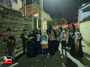 به خط شدن دهه&zwnj;نود&zwnj;ی&zwnj;ها در استقبال از شهید خوشنام