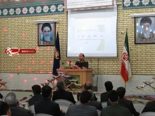 محفل انس و مودت فرماندهان پایگاه&zwnj;های بسیج و مسئولین کانون های قشری بسیج فریدن با حضور معاون هماهنگ کننده سپاه حضرت صاحب الزمان (عج) برگزار شد