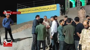 فرمانده سپاه زاهدان پای کار مسابقات میدان&zwnj; یار آمد