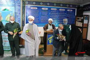 بزرگداشت مراسم جشن اعیاد شعبانیه و گرامیداشت روز پاسدار در نمازخانه شهید الهی سپاه خلیل آباد
