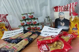 توزیع کمک&zwnj;های مومنانه توسط کانون بسیج هنرمندان سپاه ملایر