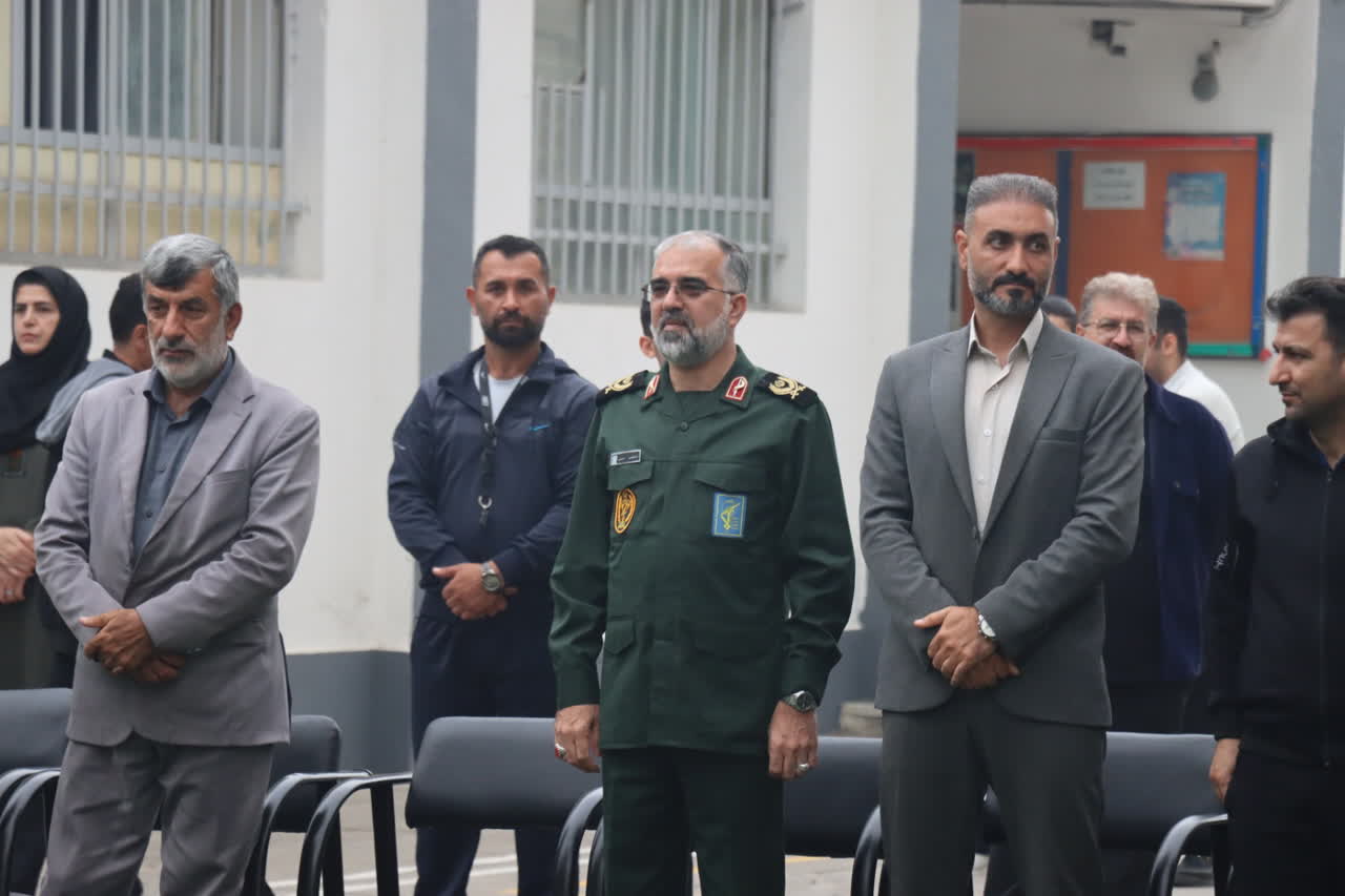 المپیاد ورزشی درون‌مدرسه‌ای گلستان با حضور فرمانده سپاه نینوا افتتاح شد