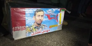 پیکر مطهر یک شهید مدافع حرم و چهار شهید دفاع مقدس وارد اهواز شد